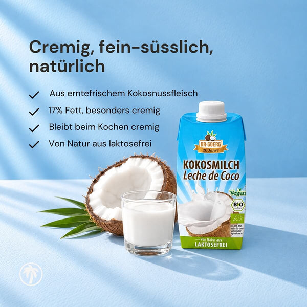 Premium Bio-Kokosmilch