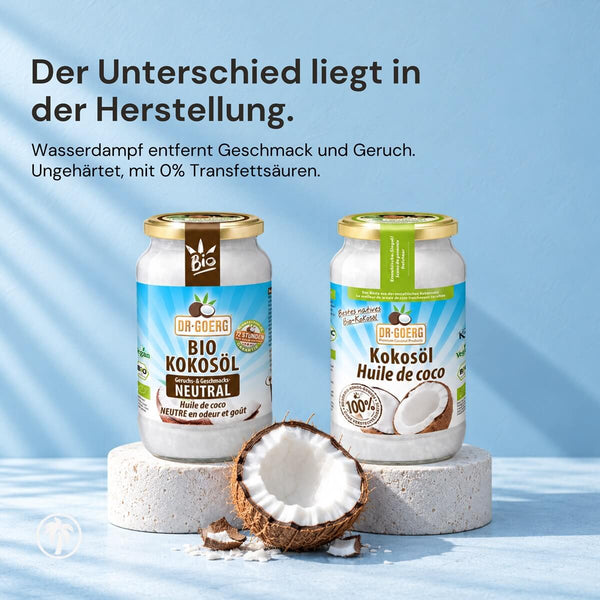 Premium Bio-Kokosöl Neutral