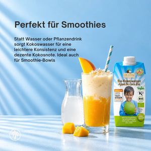 Premium Bio-Kokoswasser
