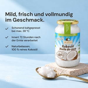 Premium Bio-Kokosöl