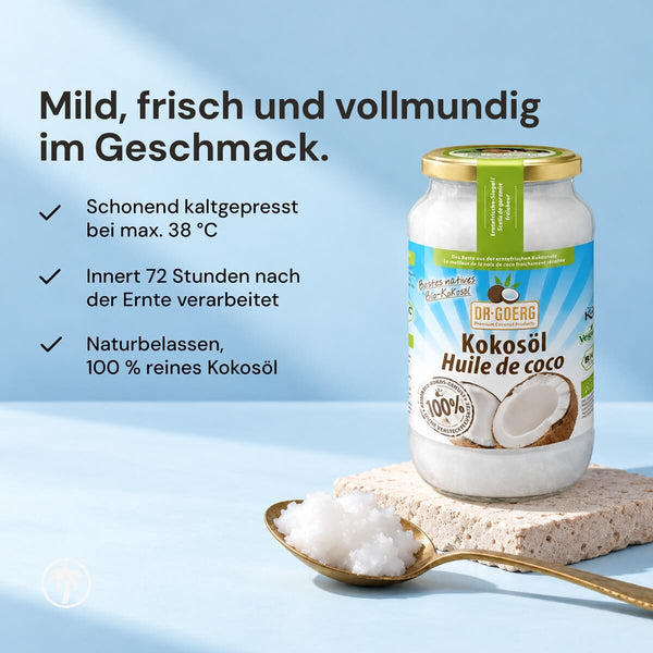 Premium Bio-Kokosöl
